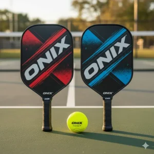 Side-by-side comparison of the popular Onix Z5 and Envoy pickleball paddle models.